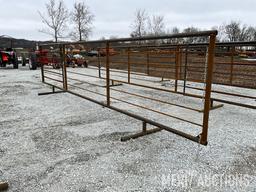 24ft. Free Standing Panel with 7ft. Swinging Gate