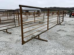 24ft. Free Standing Panel with 7ft. Swinging Gate