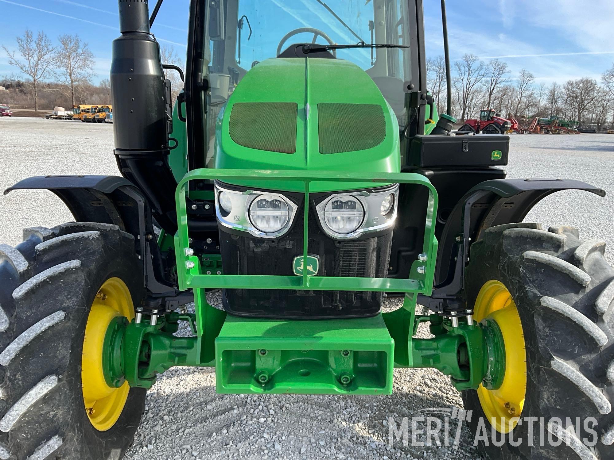 2021 John Deere 6120M MFWD Tractor