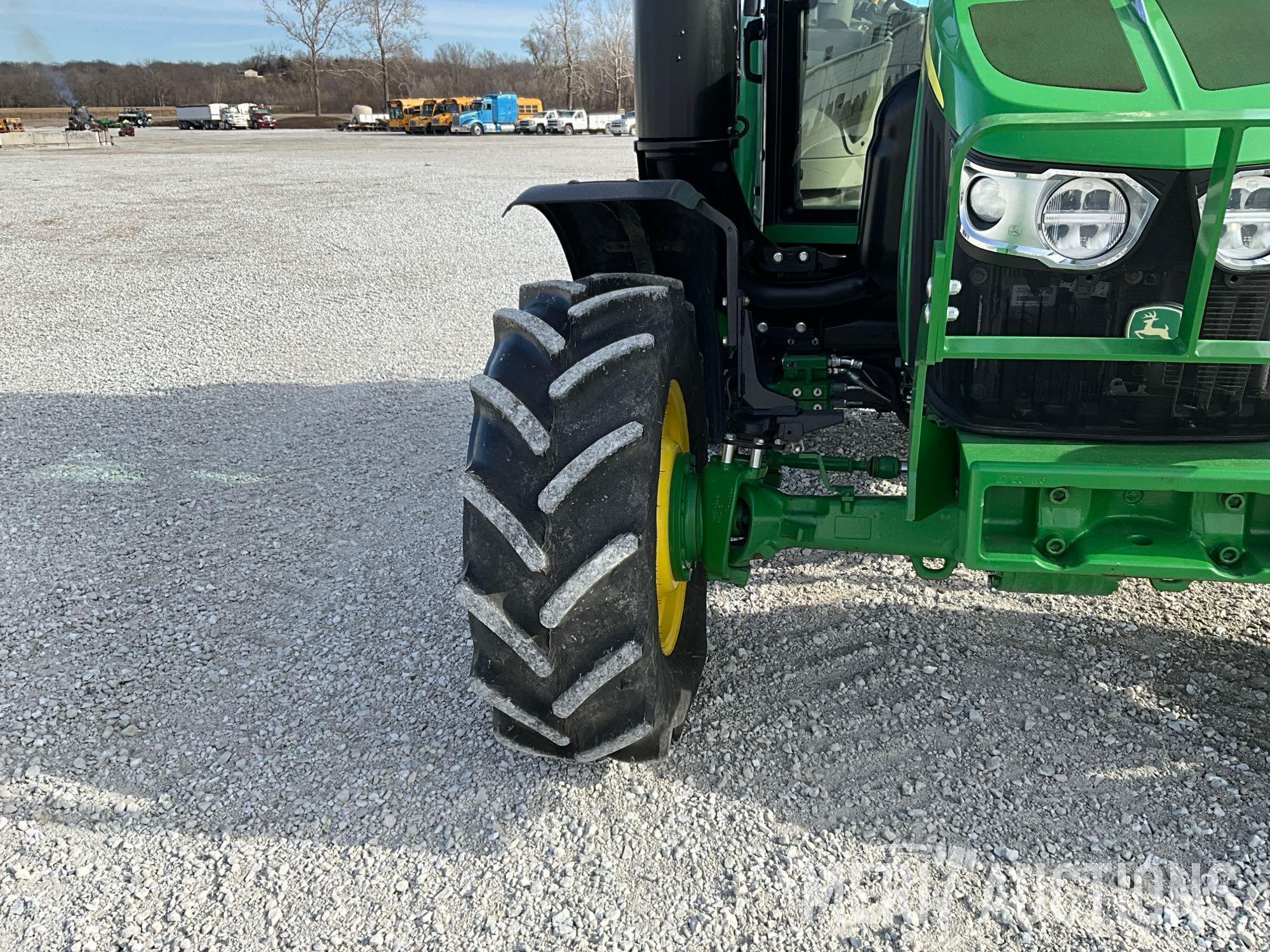 2021 John Deere 6120M MFWD Tractor