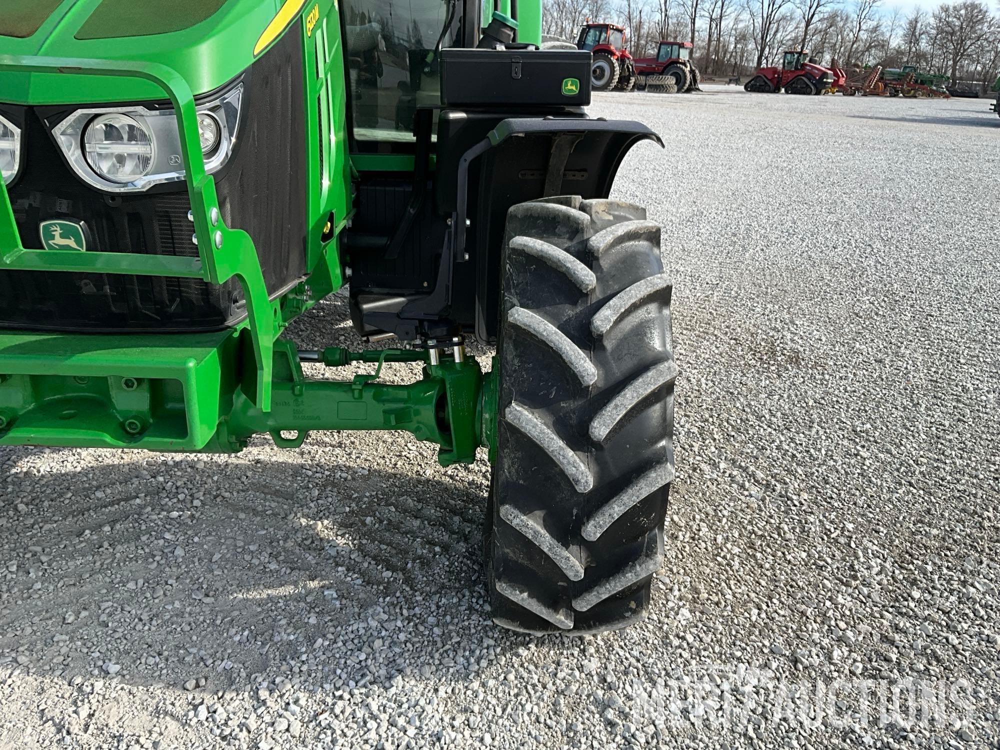 2021 John Deere 6120M MFWD Tractor