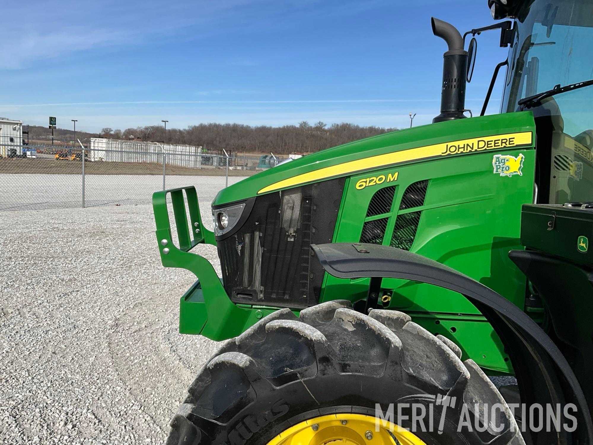 2021 John Deere 6120M MFWD Tractor