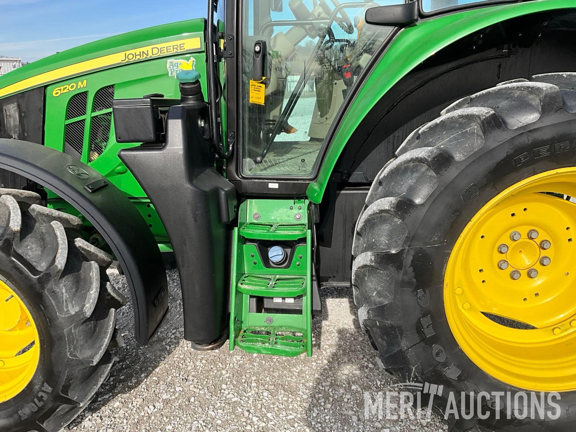 2021 John Deere 6120M MFWD Tractor