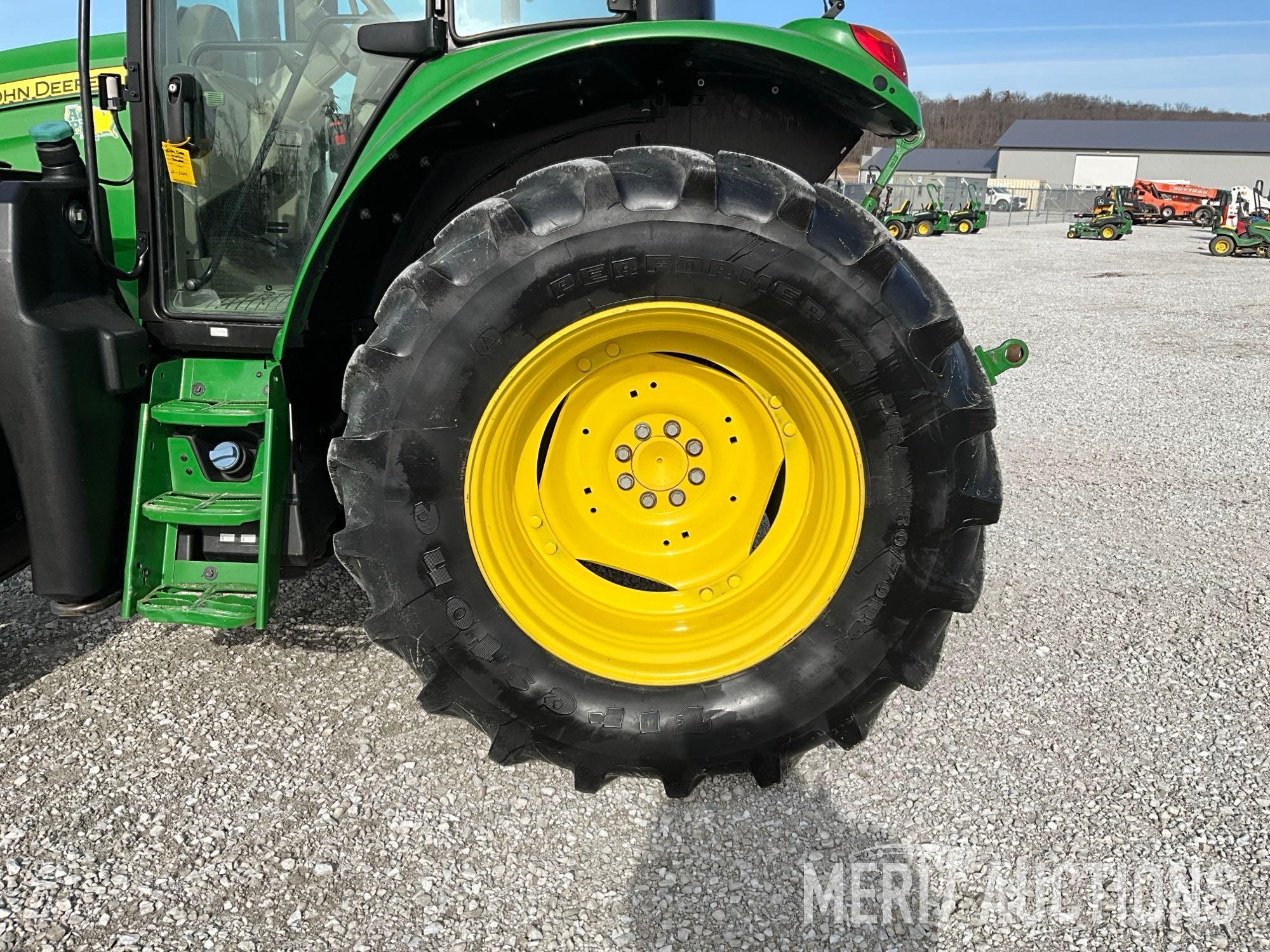 2021 John Deere 6120M MFWD Tractor