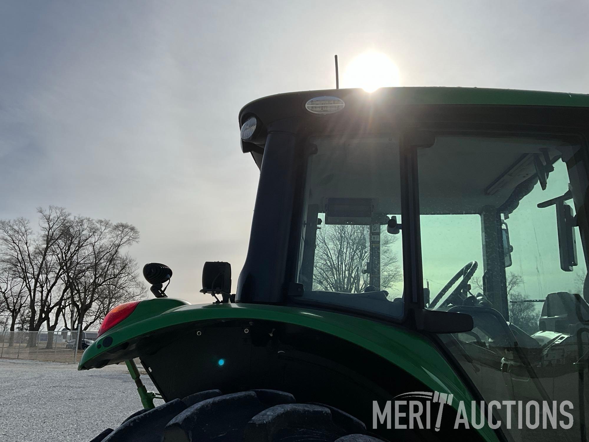 2021 John Deere 6120M MFWD Tractor