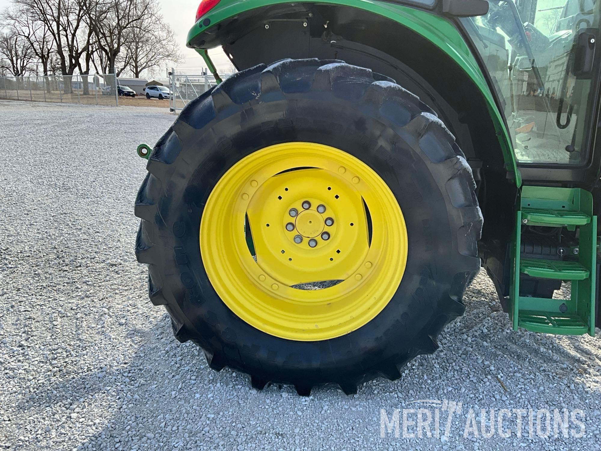 2021 John Deere 6120M MFWD Tractor