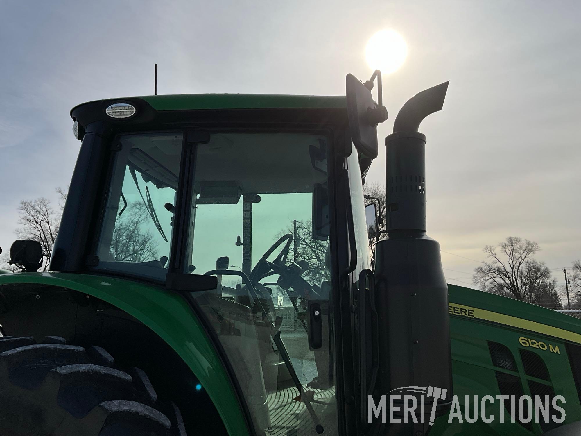 2021 John Deere 6120M MFWD Tractor