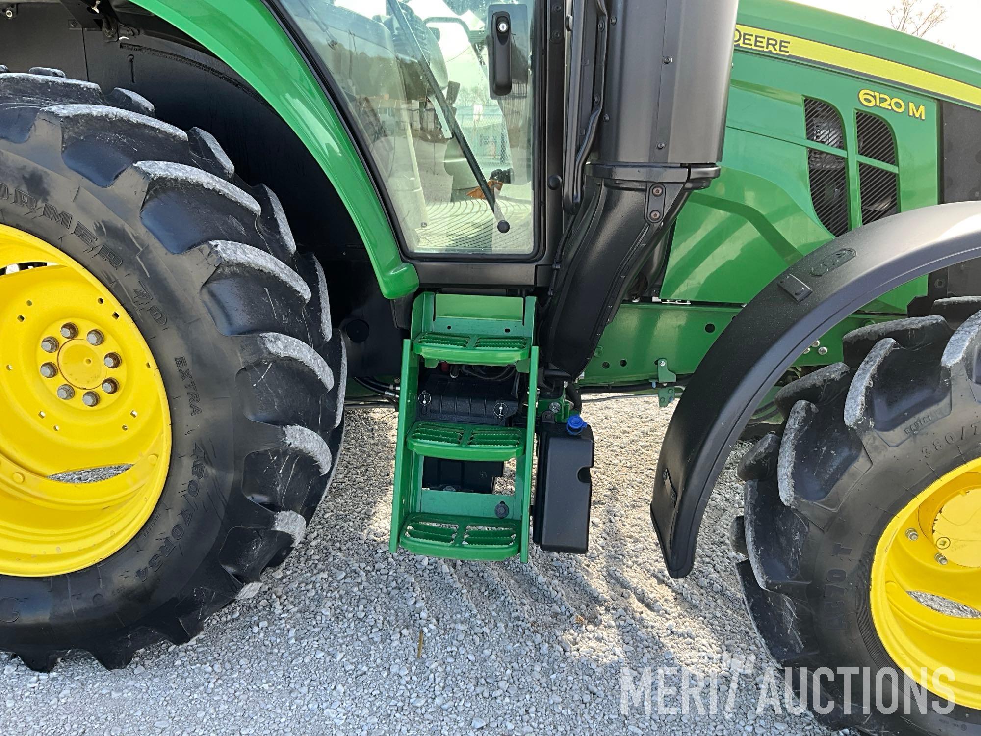 2021 John Deere 6120M MFWD Tractor