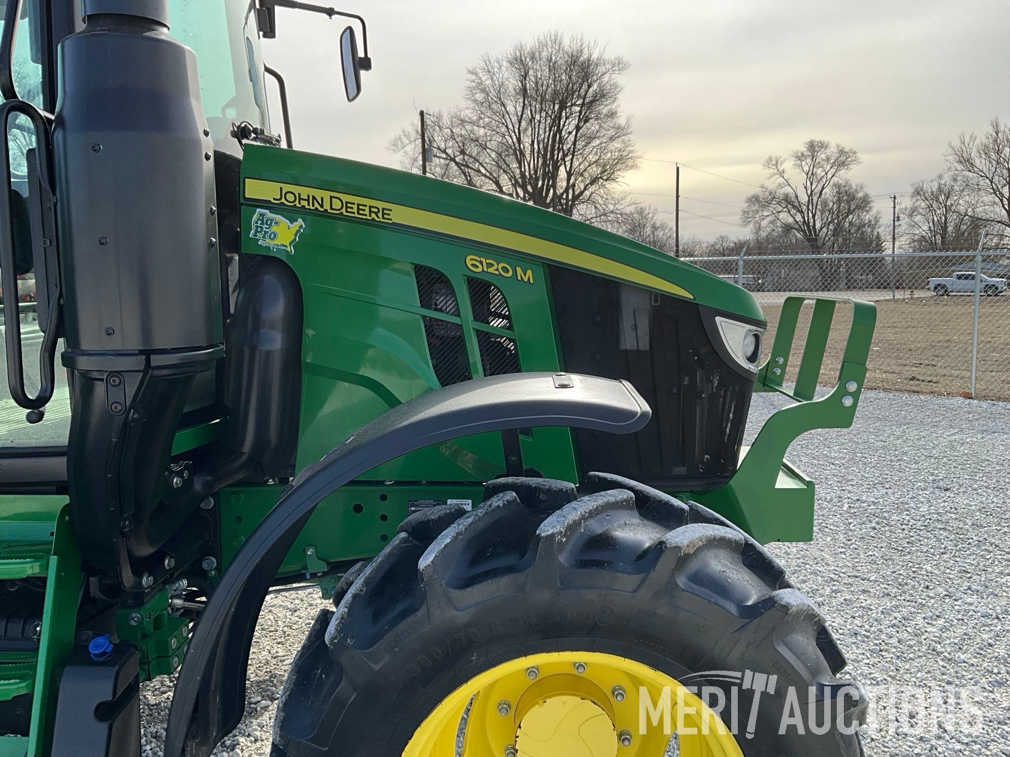 2021 John Deere 6120M MFWD Tractor