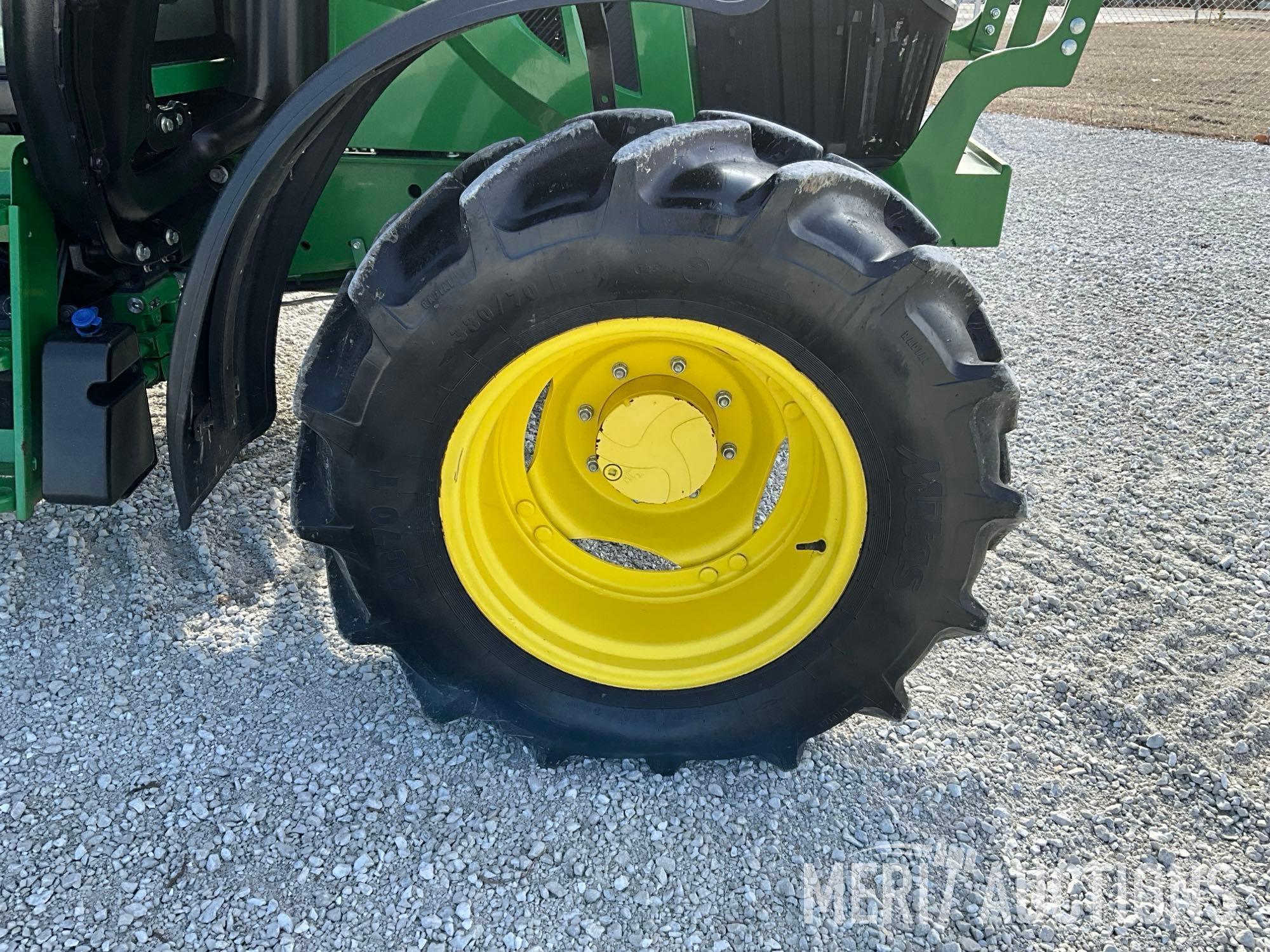 2021 John Deere 6120M MFWD Tractor