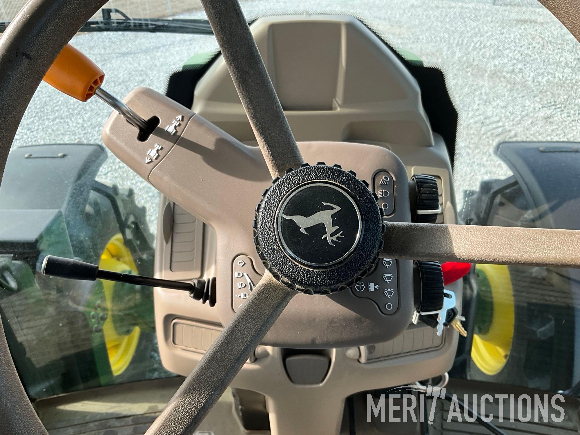 2021 John Deere 6120M MFWD Tractor