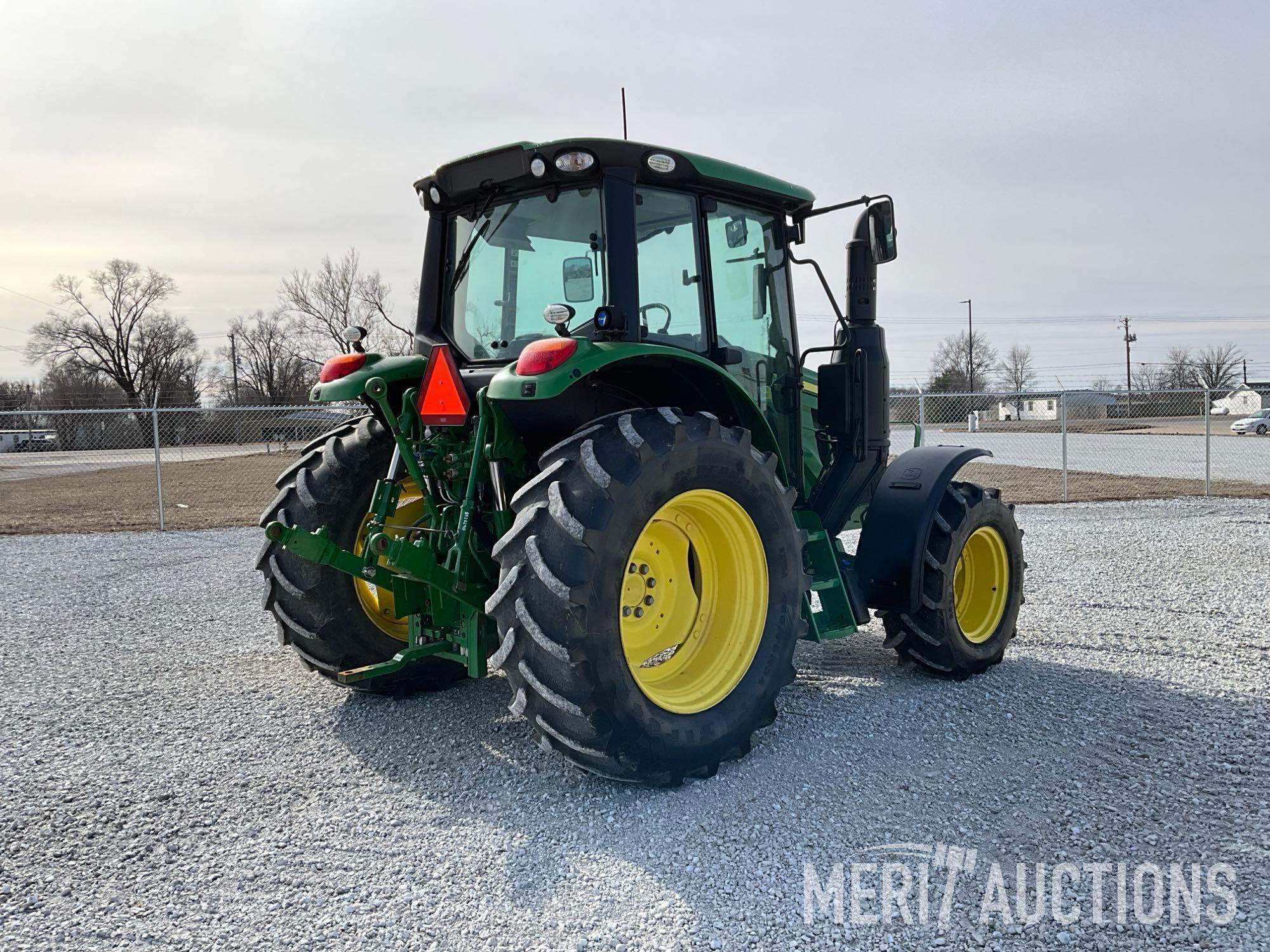 2021 John Deere 6120M MFWD Tractor