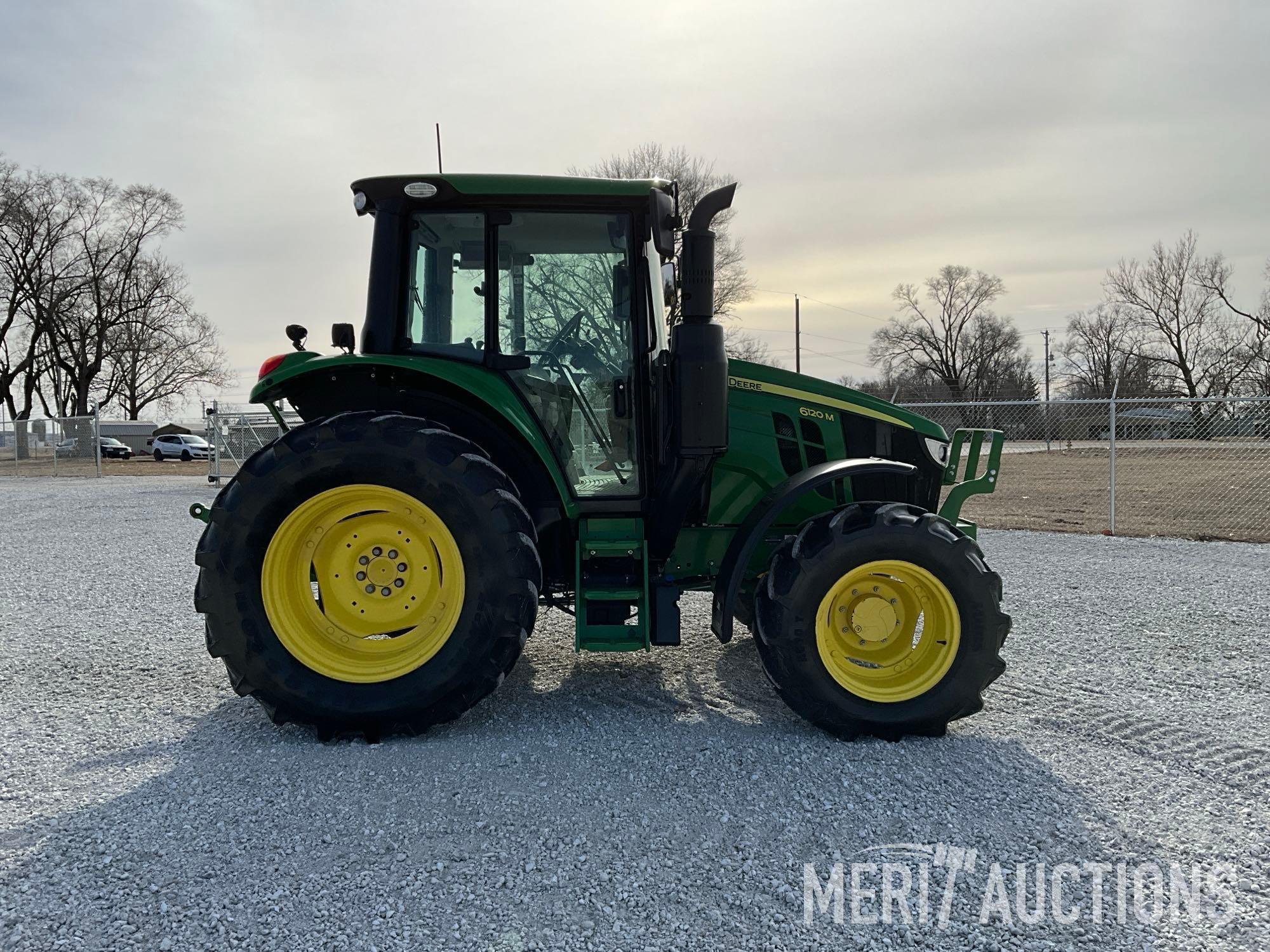 2021 John Deere 6120M MFWD Tractor