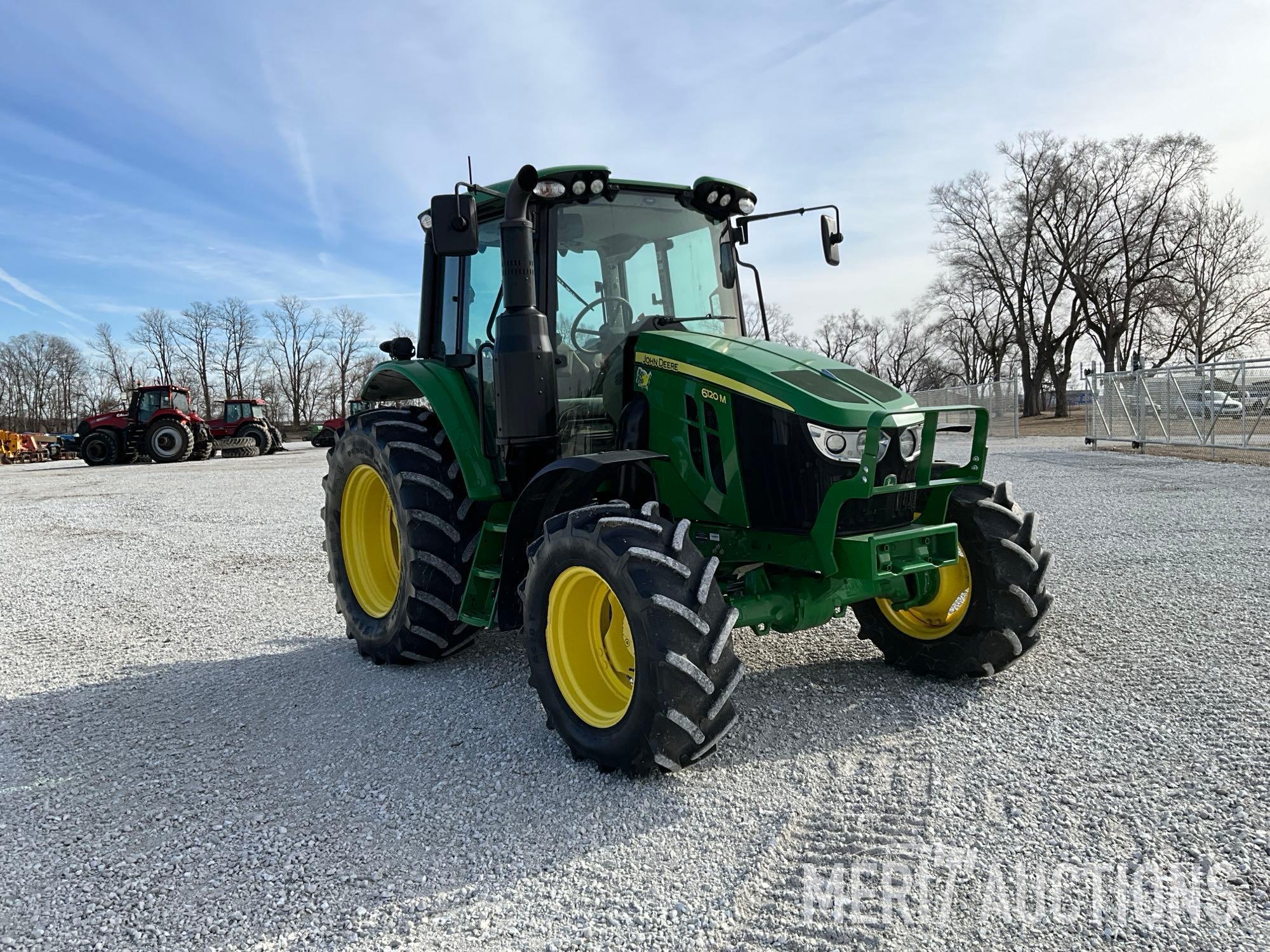 2021 John Deere 6120M MFWD Tractor