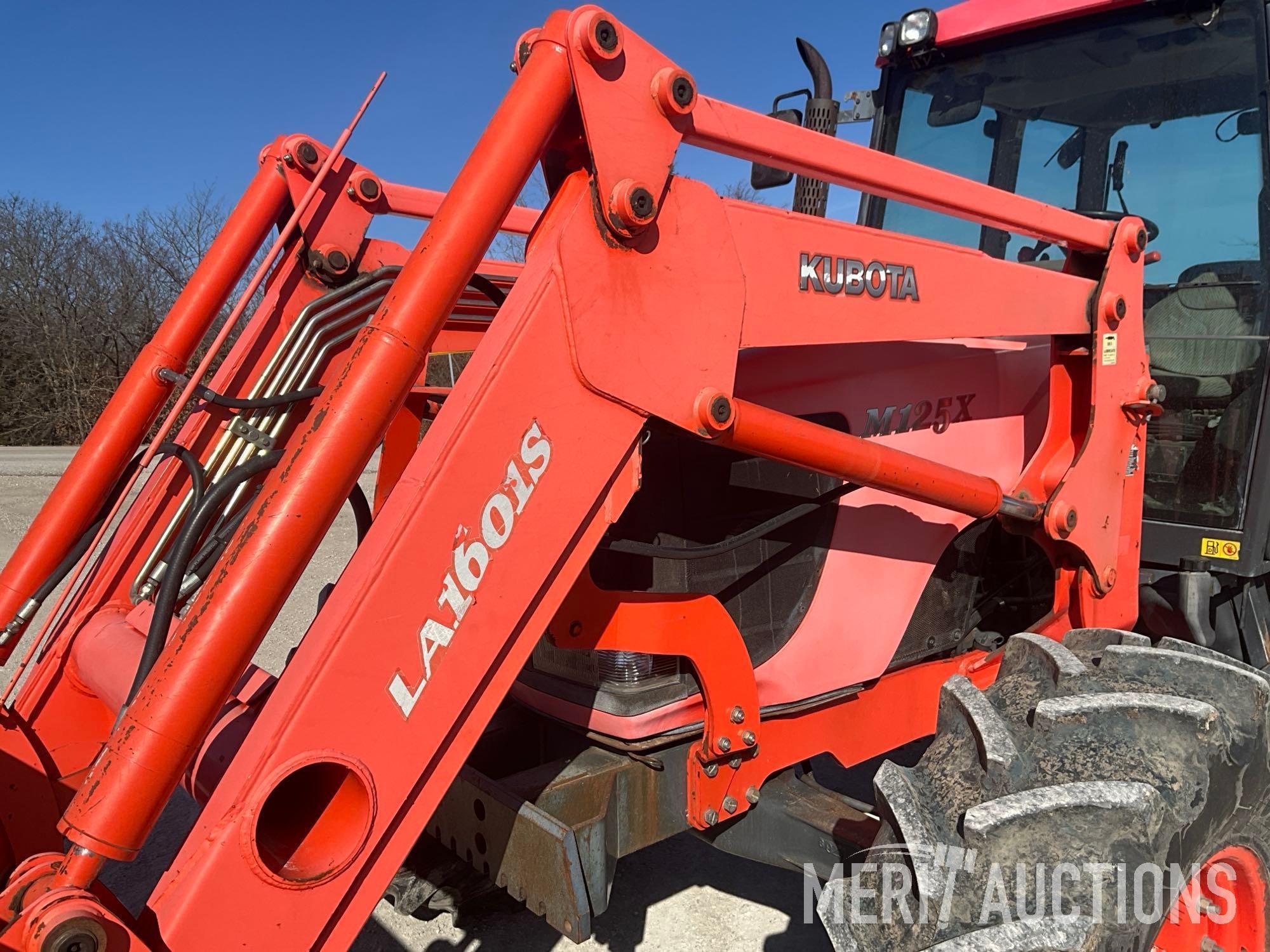 2008 Kubota M125X tactor