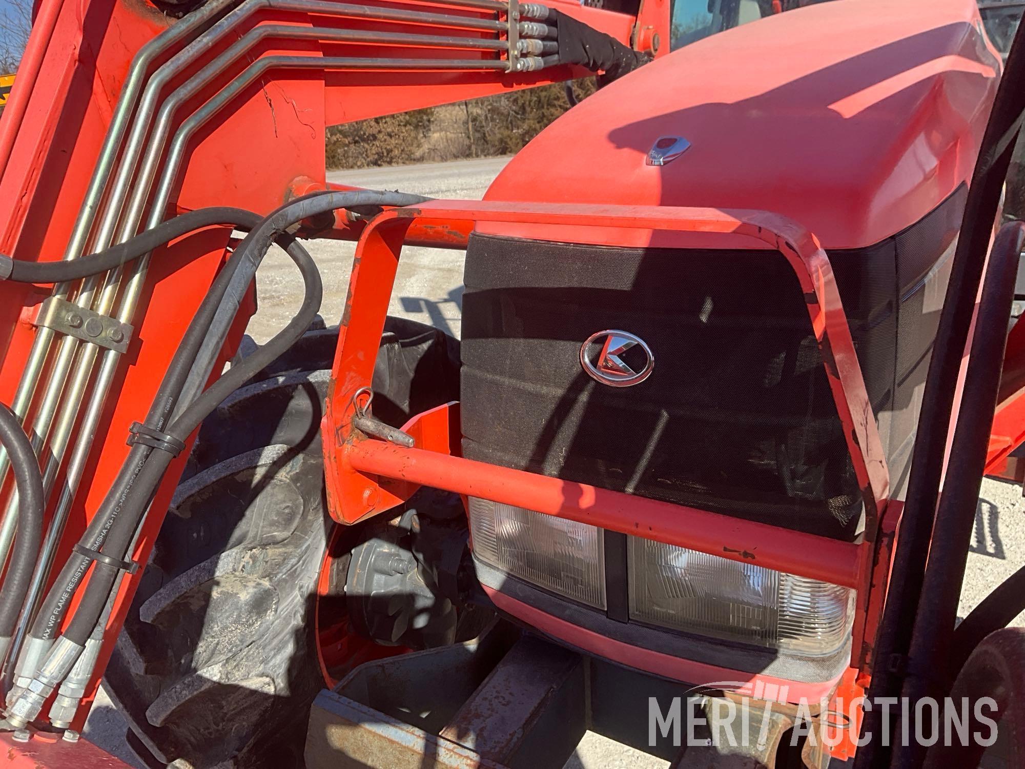 2008 Kubota M125X tactor