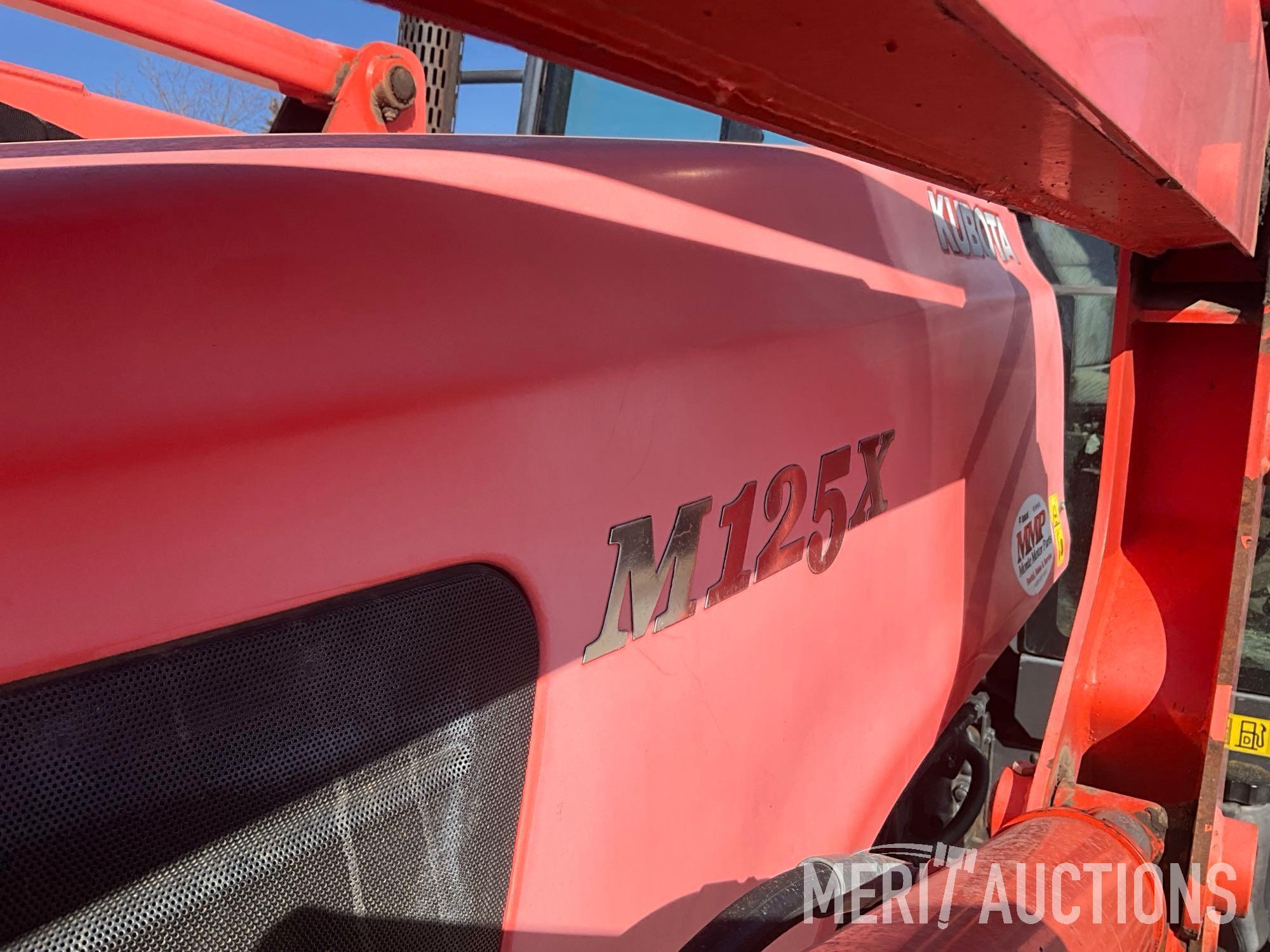2008 Kubota M125X tactor