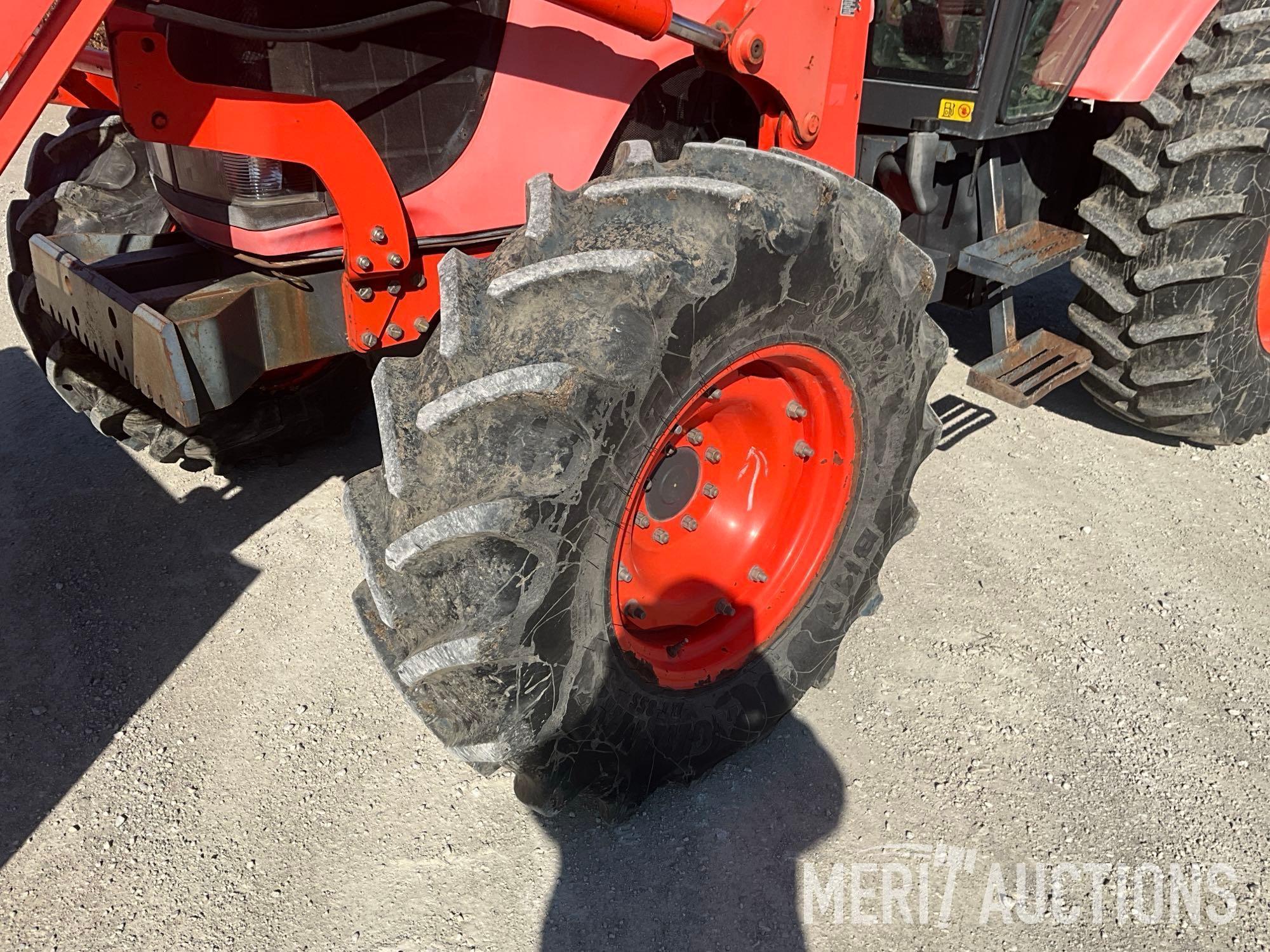2008 Kubota M125X tactor