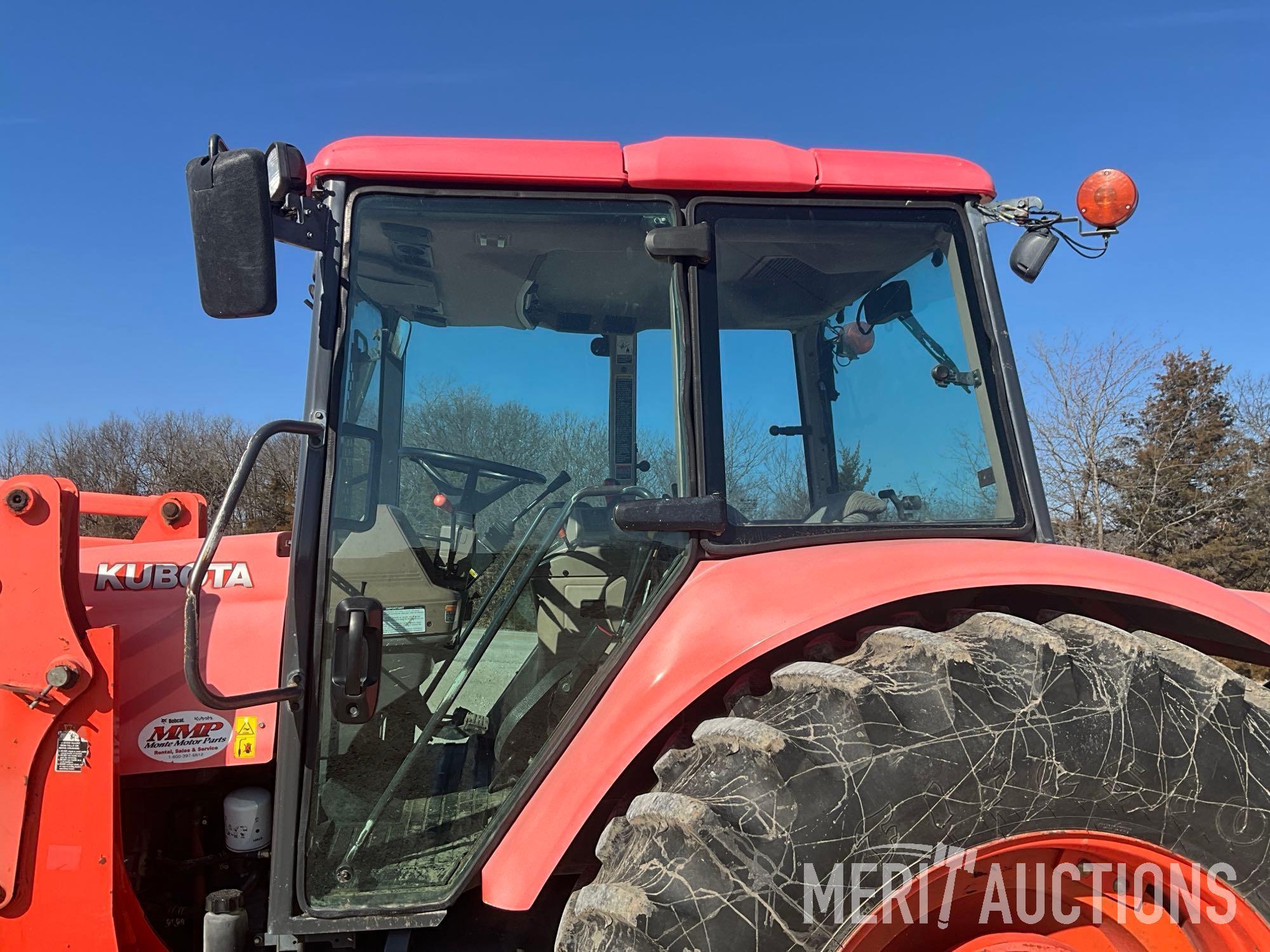 2008 Kubota M125X tactor