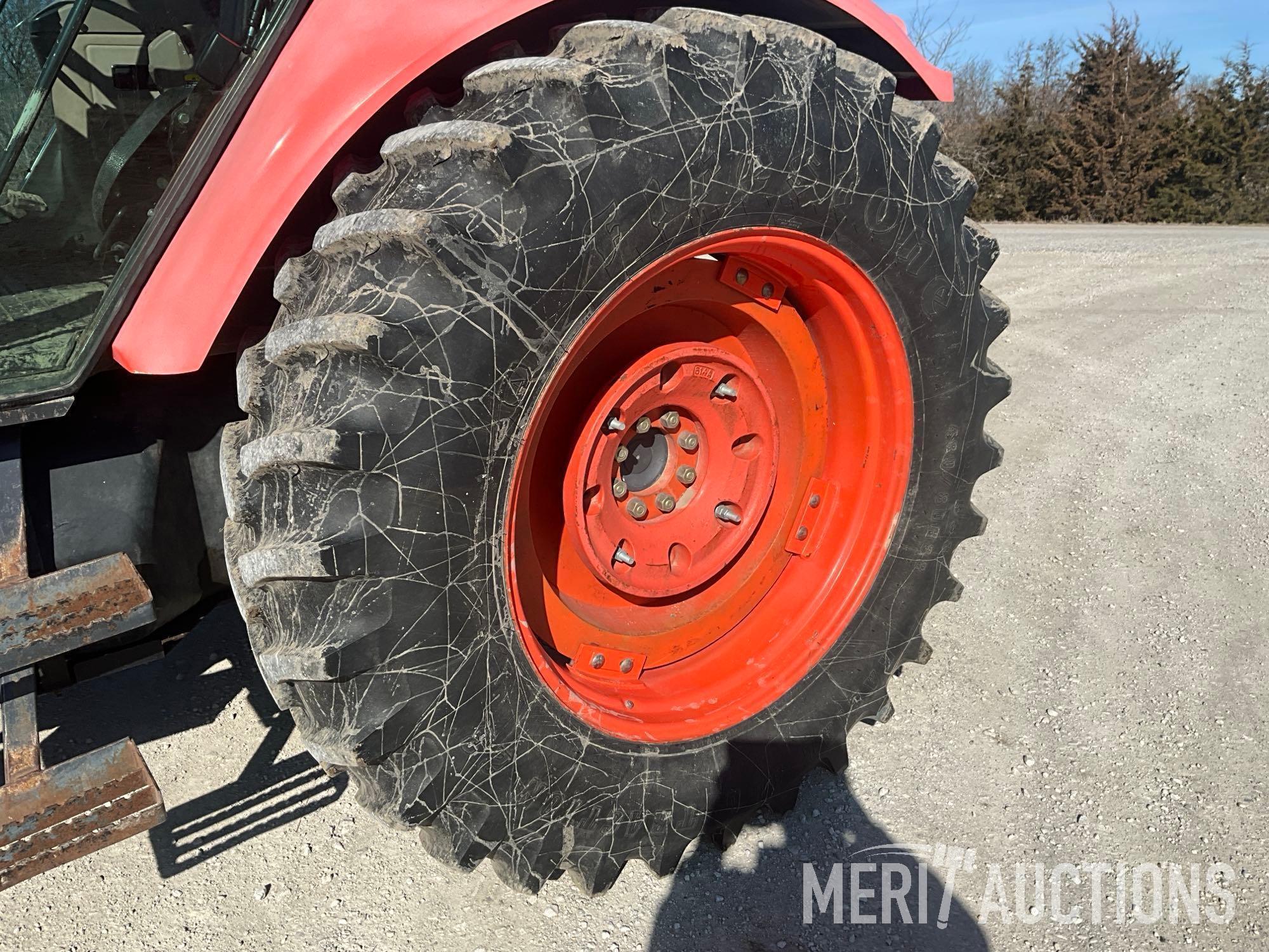 2008 Kubota M125X tactor