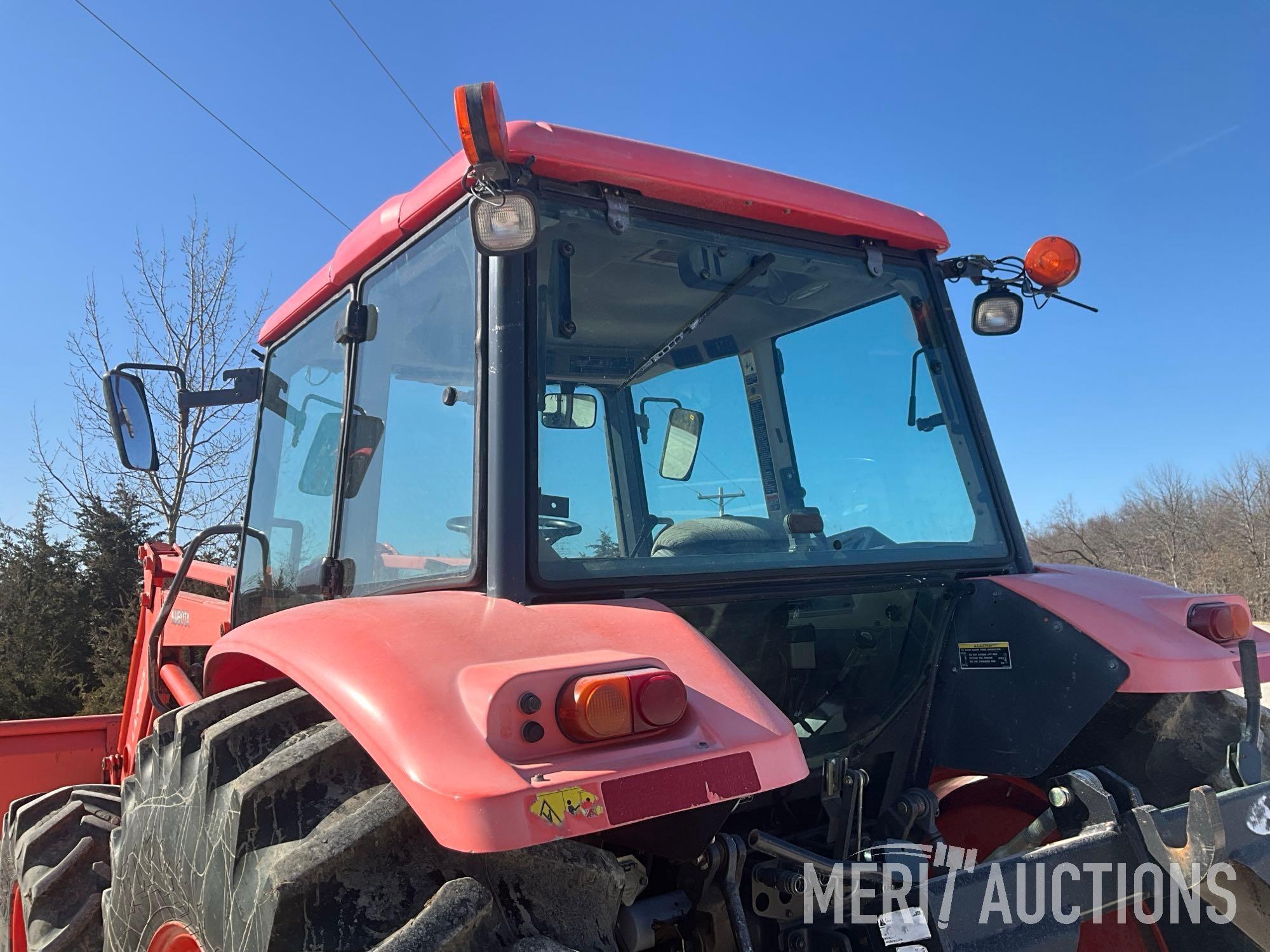 2008 Kubota M125X tactor