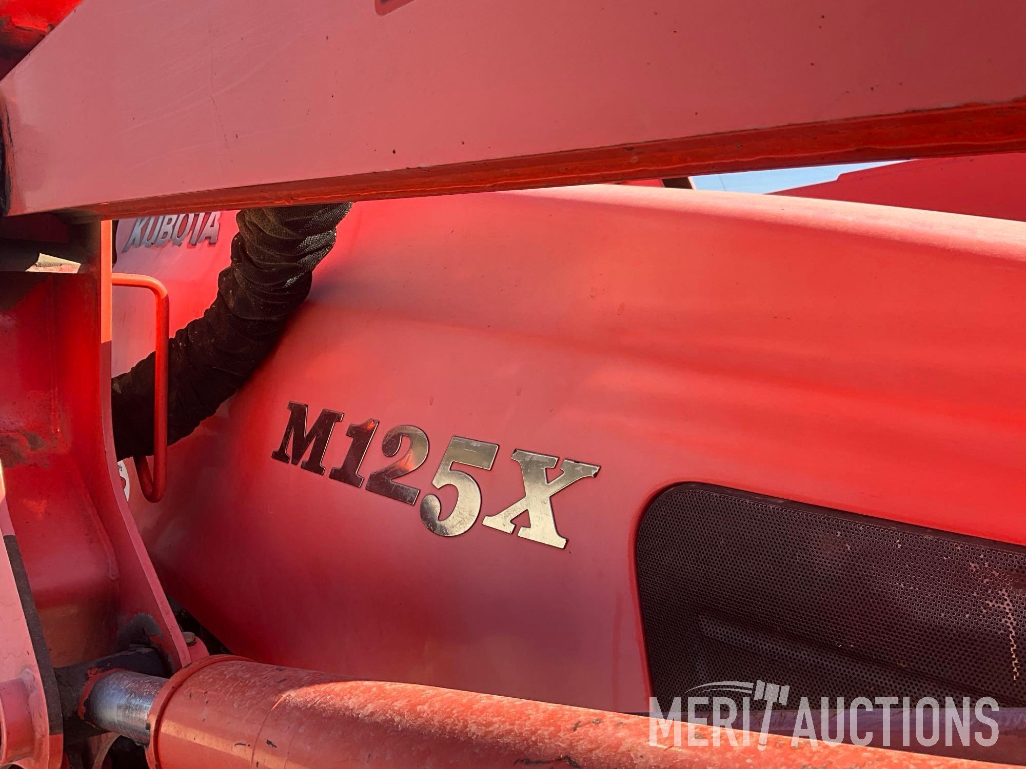 2008 Kubota M125X tactor