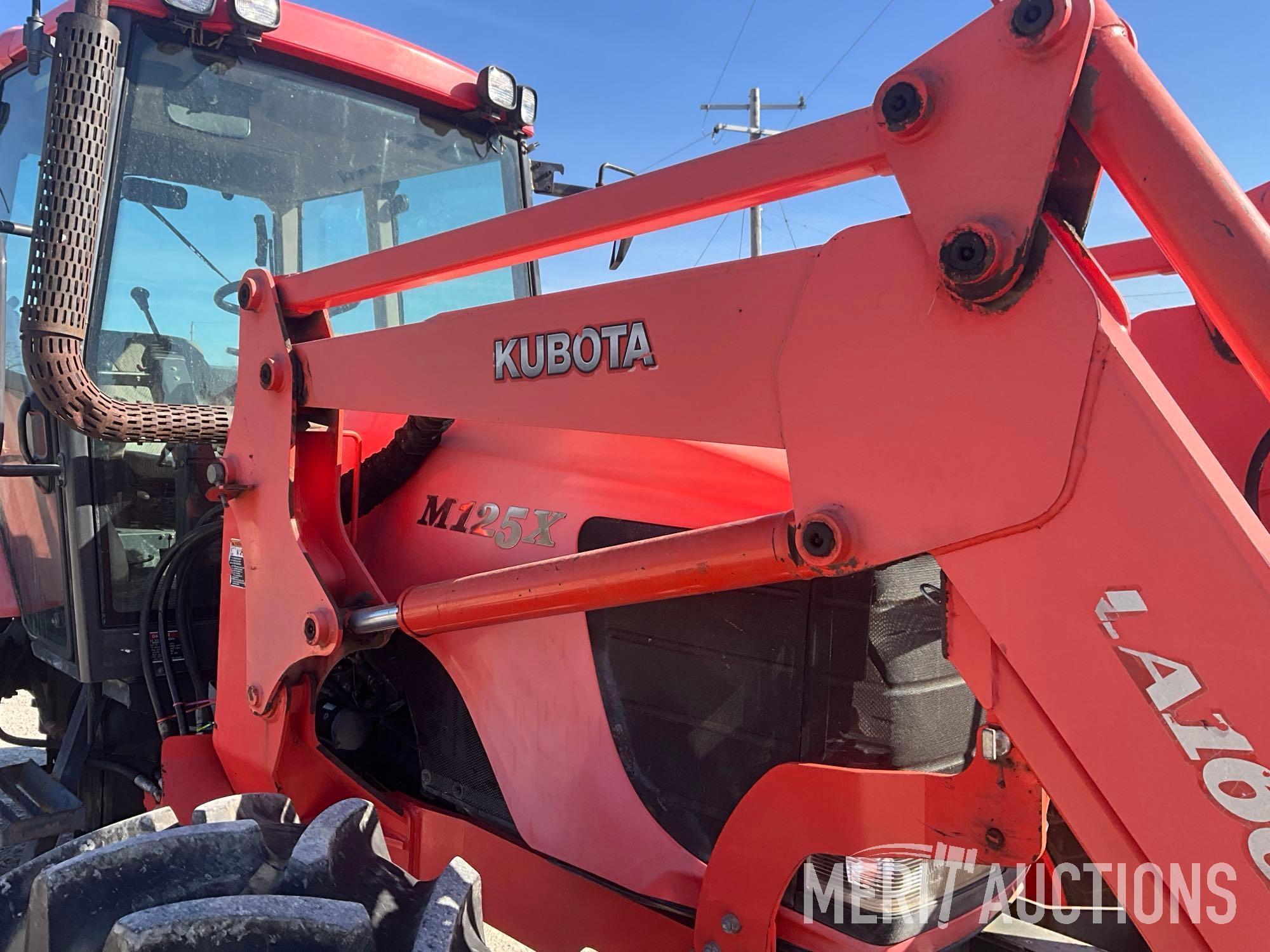 2008 Kubota M125X tactor