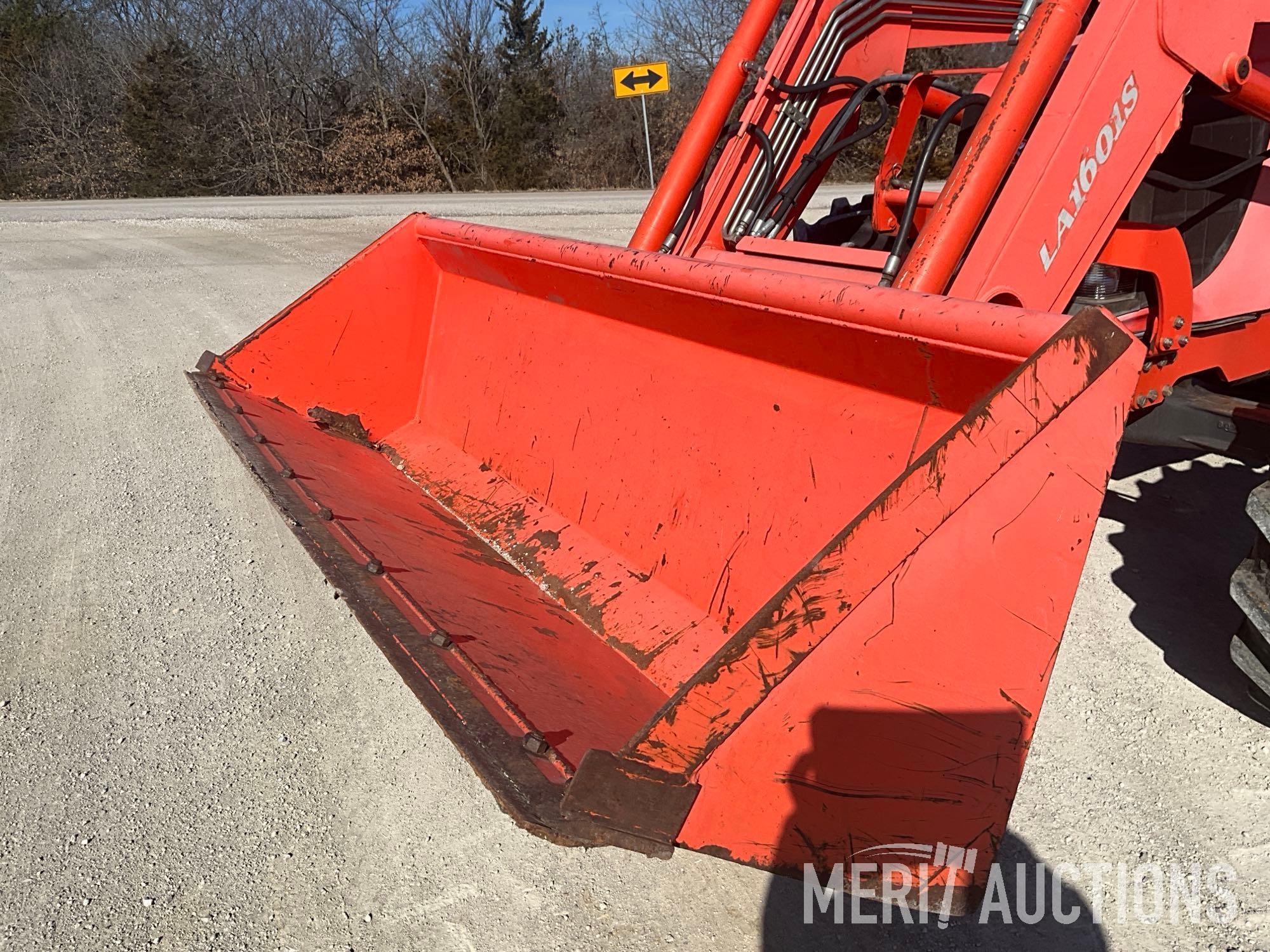2008 Kubota M125X tactor
