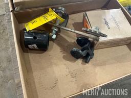 (3) flats of various equipment parts