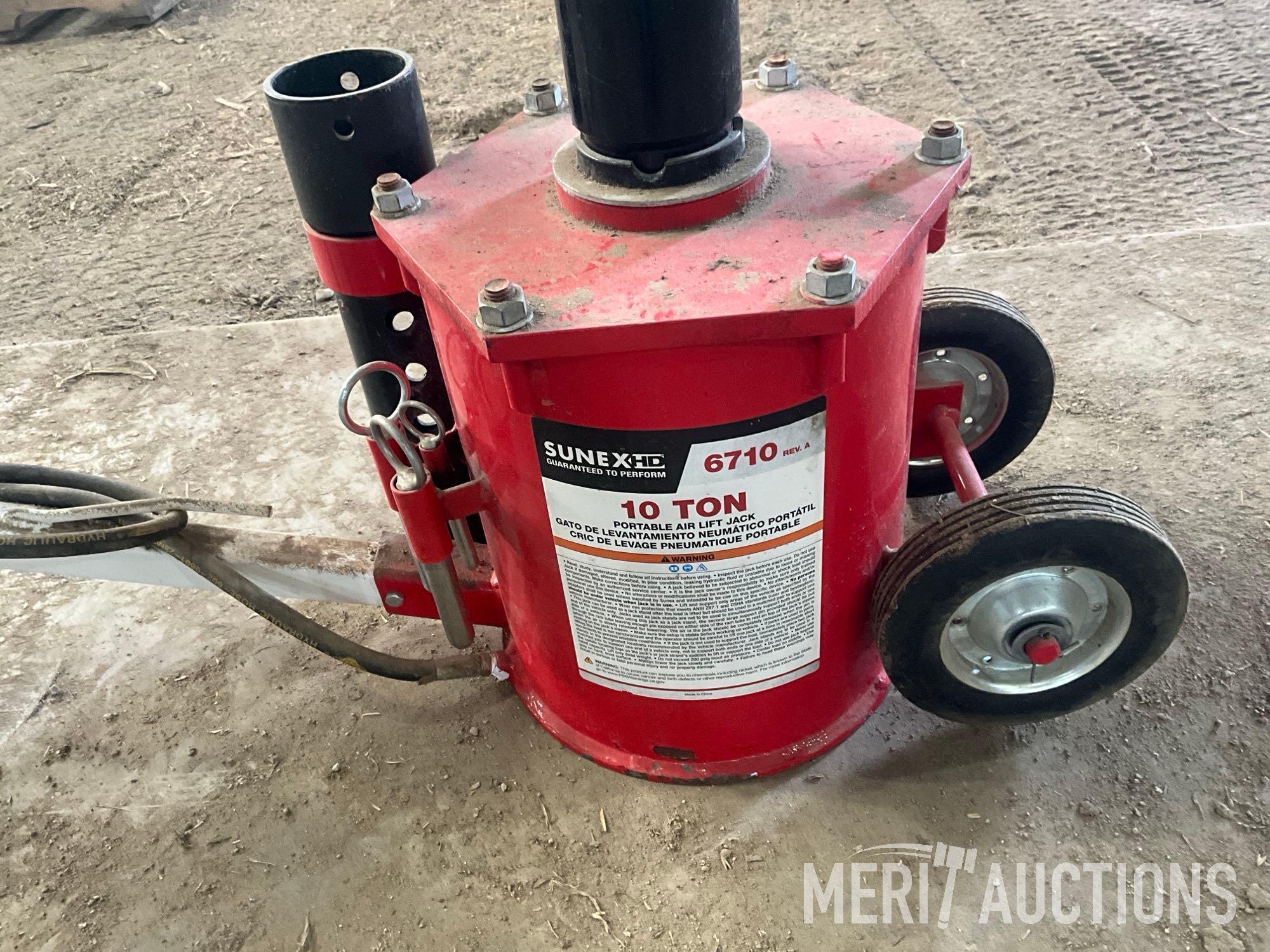 Sunex 67 HD 10 ton portable air jack