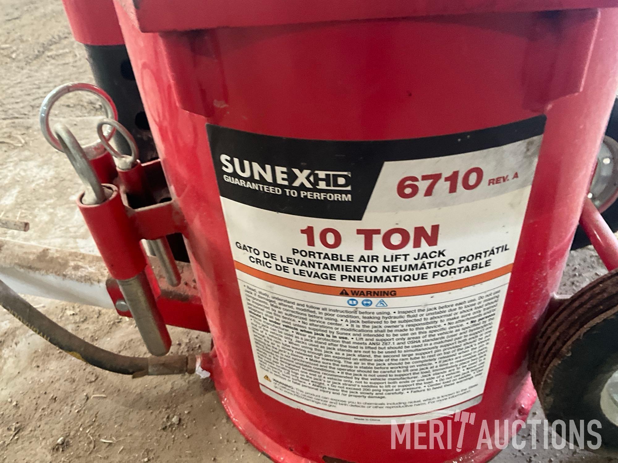 Sunex 67 HD 10 ton portable air jack