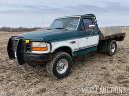 1996 Ford F-250 XLT 4X4 regular cab pickup