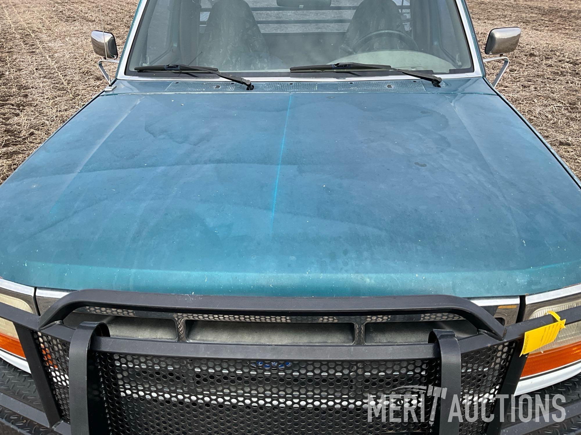 1996 Ford F-250 XLT 4X4 regular cab pickup