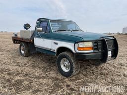 1996 Ford F-250 XLT 4X4 regular cab pickup