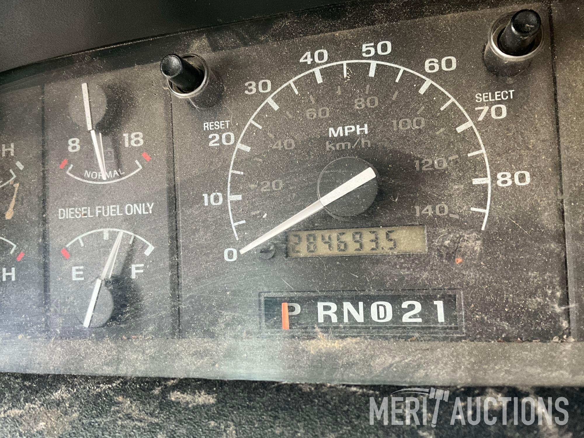1996 Ford F-250 XLT 4X4 regular cab pickup