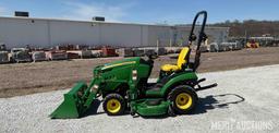 2015 John Deere 1025R MFWD Tractor