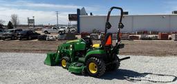 2015 John Deere 1025R MFWD Tractor