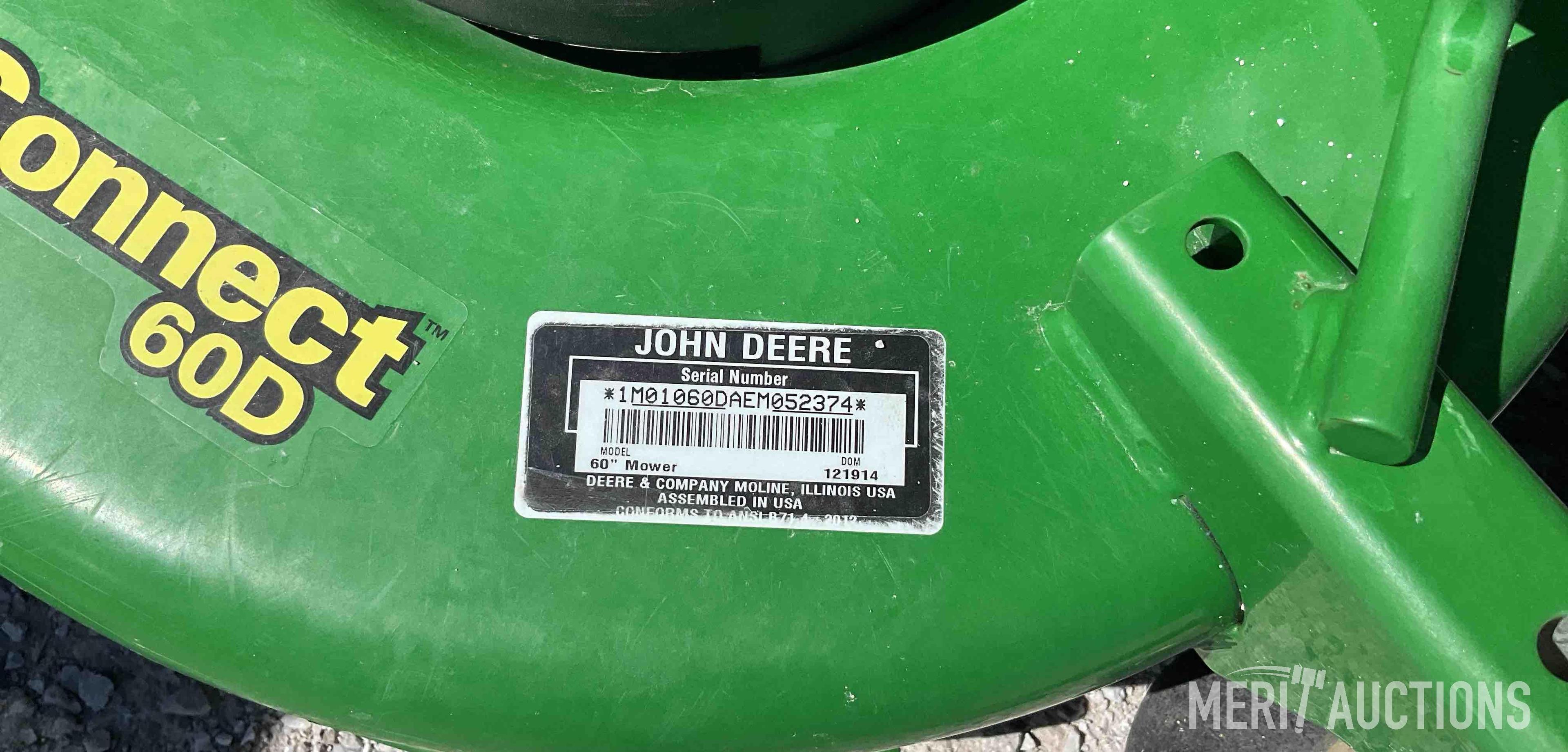 2015 John Deere 1025R MFWD Tractor