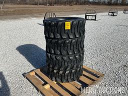 Set of 4 New Forerunner SKS-1 12-16.5 N.H.S. Skidsteer Tires