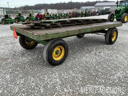 Hay Rack on John Deere 1065 Running Gear
