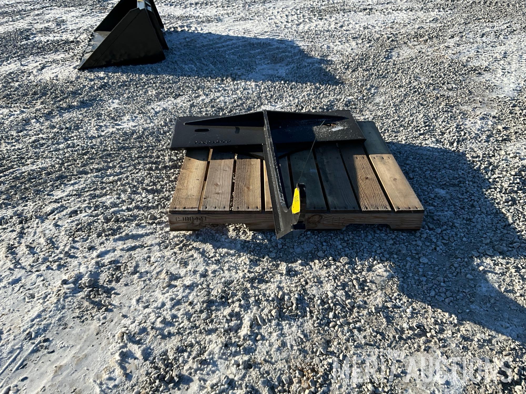 Skid Steer Tree Boom Attachment