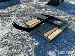 Skid Steer Tree Boom Attachment