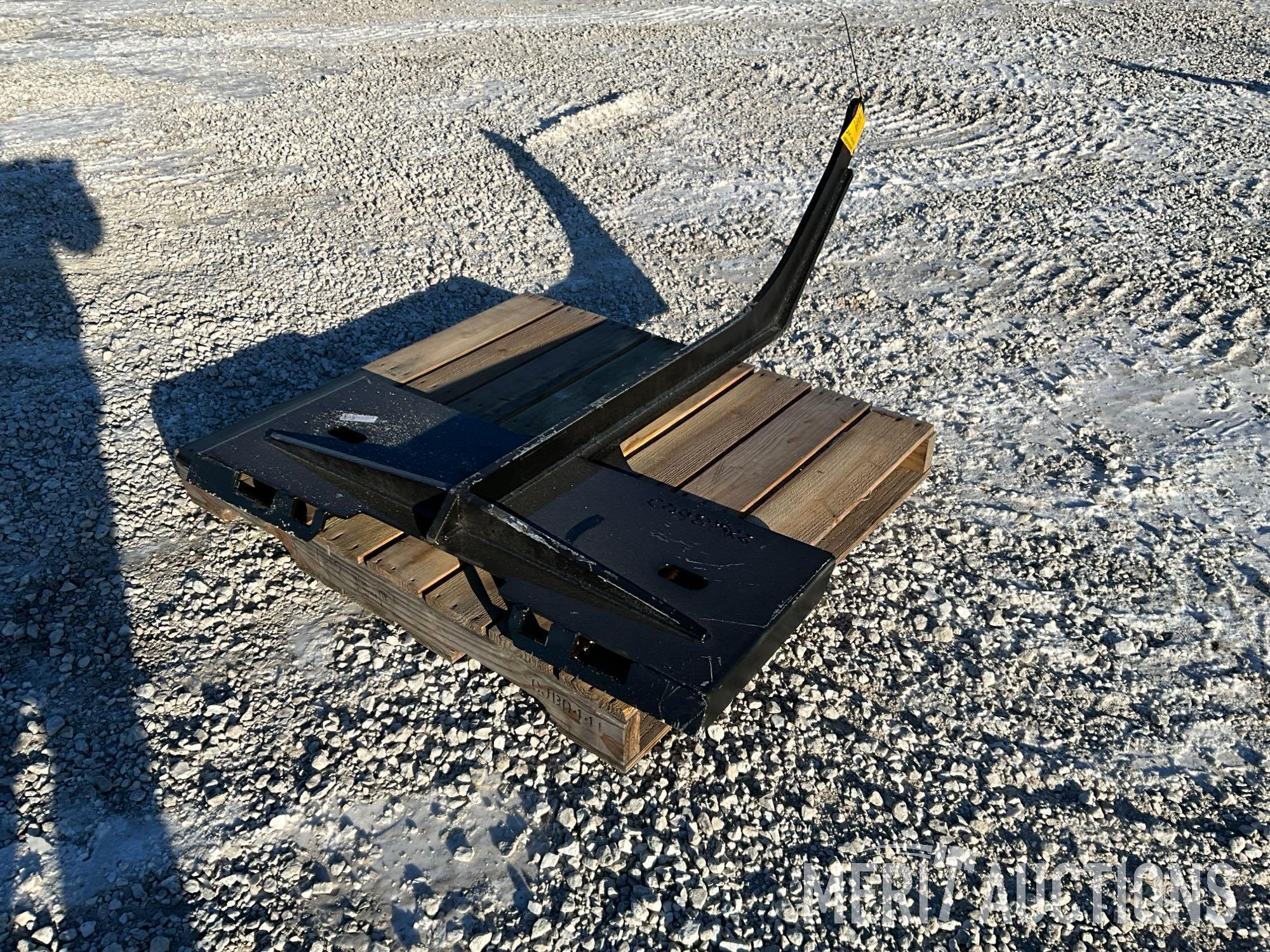 Skid Steer Tree Boom Attachment