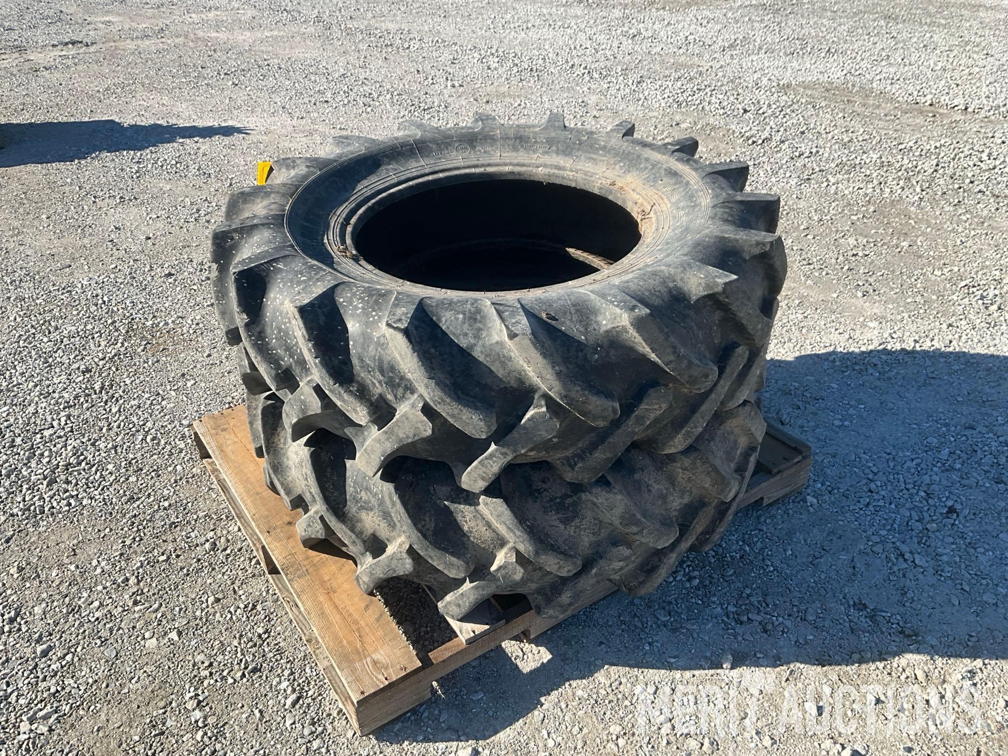 (2) 14.9-24 Front Tractor Tires