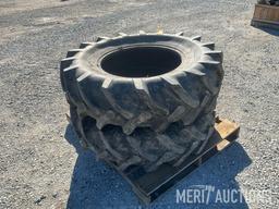 (2) 14.9-24 Front Tractor Tires