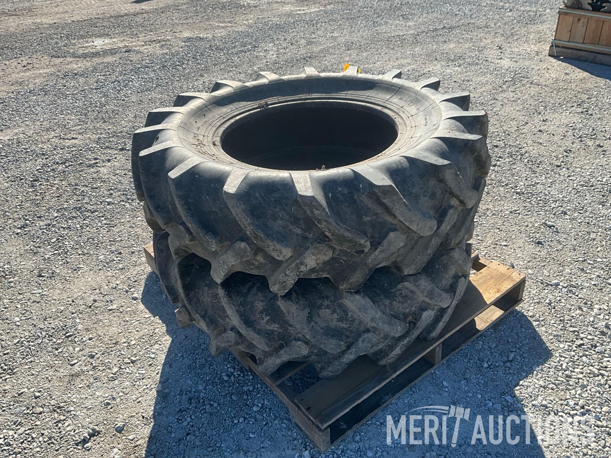 (2) 14.9-24 Front Tractor Tires