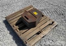 (6) Front Tractor Weights