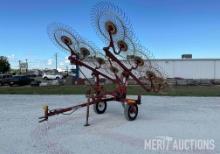 New Idea 4310 10 Wheel V Rake