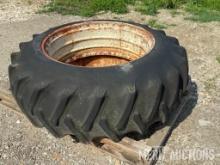 (1) Tire on Rim