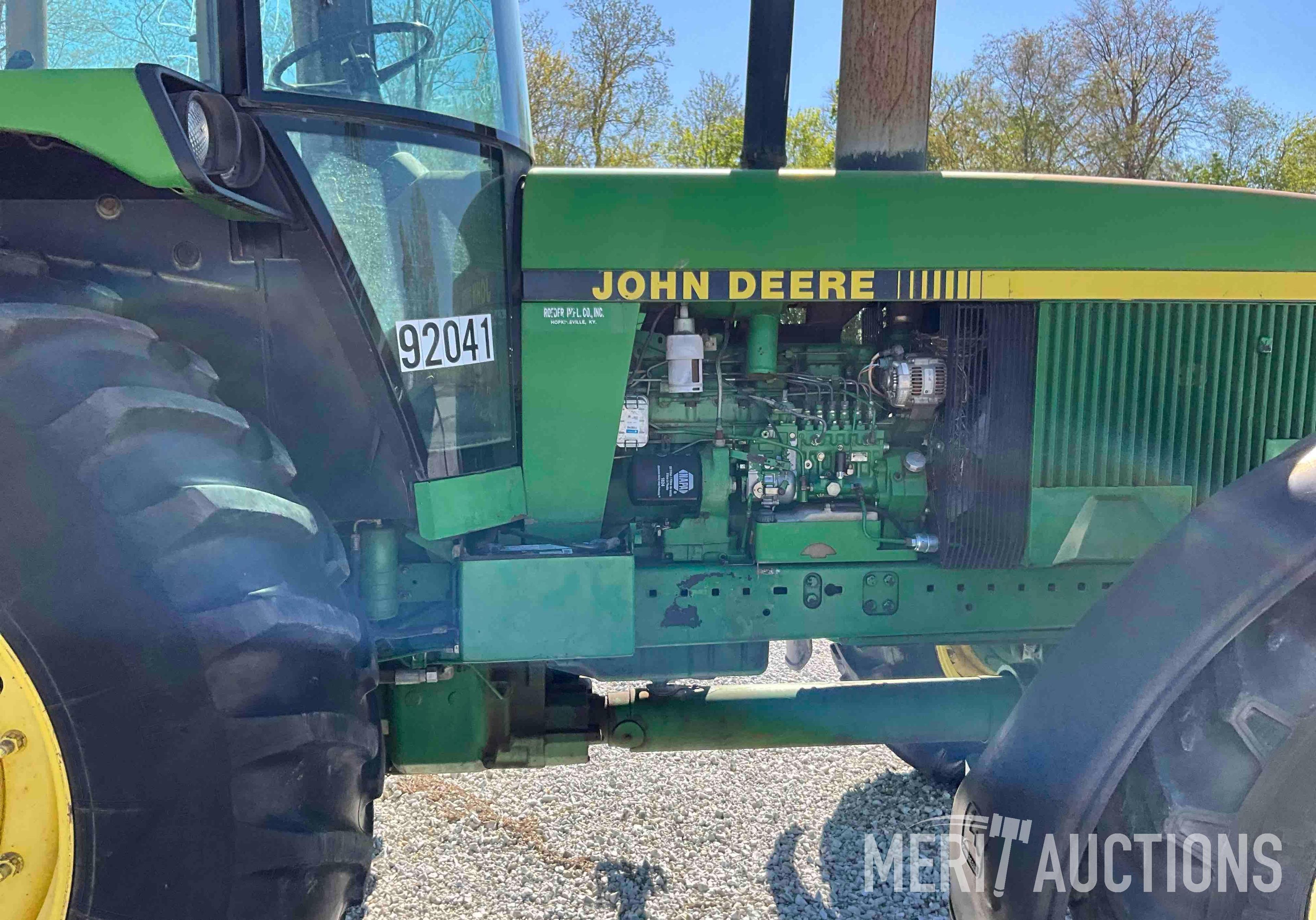John Deere 4955 MFWD Tractor